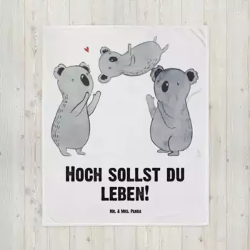 Одеяло Mr. & Mrs. Panda, белый