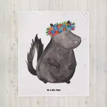 Одеяло Mr. & Mrs. Panda, белый