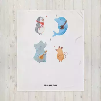Одеяло Mr. & Mrs. Panda, белый