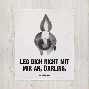 Одеяло Mr. & Mrs. Panda, белый