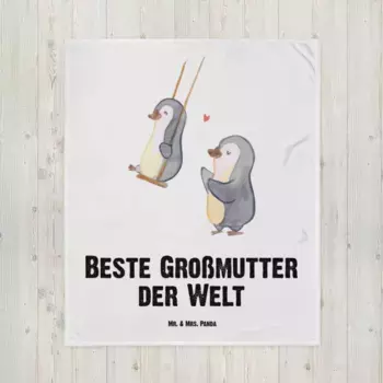 Одеяло Mr. & Mrs. Panda, белый