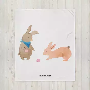 Одеяло Mr. & Mrs. Panda, белый