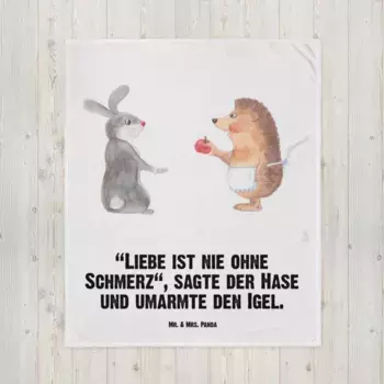 Одеяло Mr. & Mrs. Panda, белый