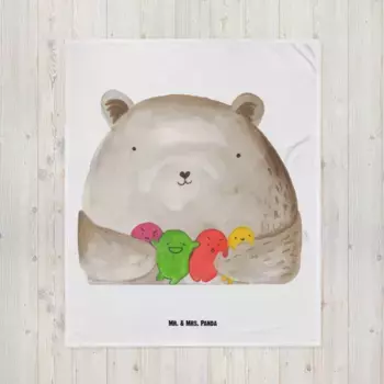 Одеяло Mr. & Mrs. Panda, белый