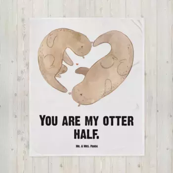 Одеяло Mr. & Mrs. Panda, белый