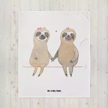 Одеяло Mr. & Mrs. Panda, белый