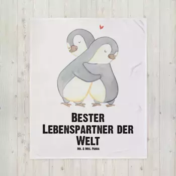 Одеяло Mr. & Mrs. Panda, белый