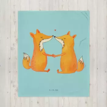 Одеяло Mr. & Mrs. Panda, бирюзовый