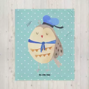 Одеяло Mr. & Mrs. Panda, бирюзовый