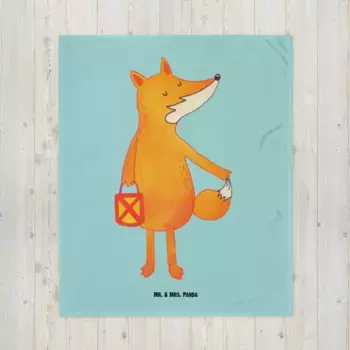 Одеяло Mr. & Mrs. Panda, бирюзовый