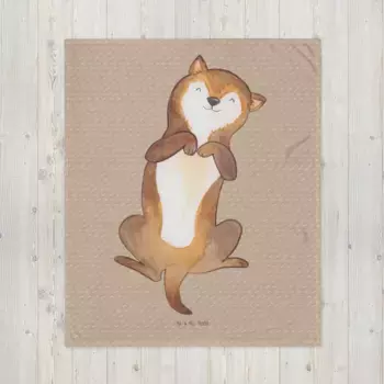 Одеяло Mr. & Mrs. Panda, коричневый
