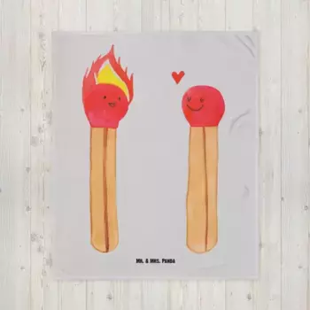 Одеяло Mr. & Mrs. Panda, серый