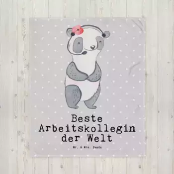 Одеяло Mr. & Mrs. Panda, серый