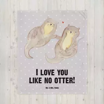 Одеяло Mr. & Mrs. Panda, серый