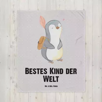 Одеяло Mr. & Mrs. Panda, серый