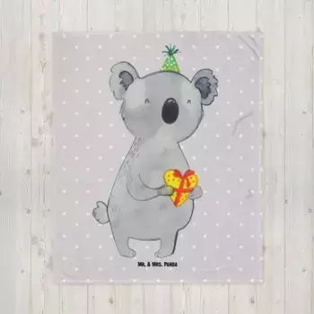 Одеяло Mr. & Mrs. Panda, серый