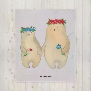 Одеяло Mr. & Mrs. Panda, серый