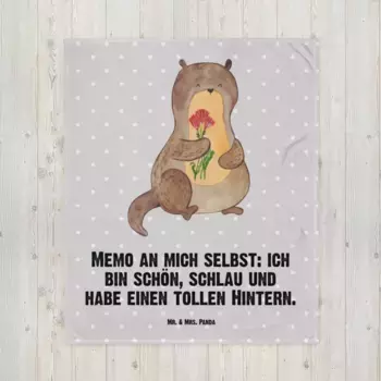 Одеяло Mr. & Mrs. Panda, серый