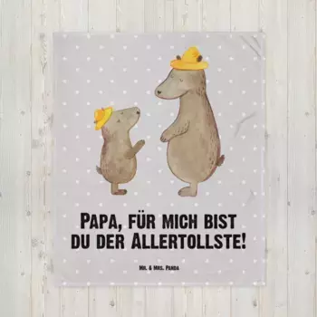 Одеяло Mr. & Mrs. Panda, серый