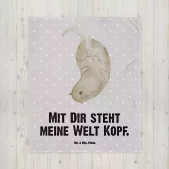 Одеяло Mr. & Mrs. Panda, серый