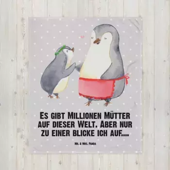 Одеяло Mr. & Mrs. Panda, серый