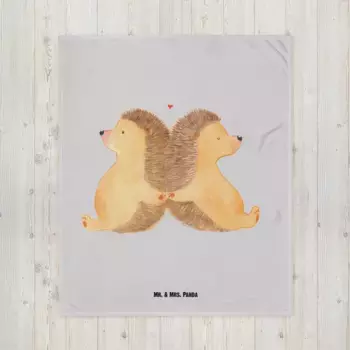 Одеяло Mr. & Mrs. Panda, серый