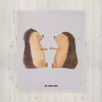 Одеяло Mr. & Mrs. Panda, серый