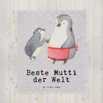 Одеяло Mr. & Mrs. Panda, серый