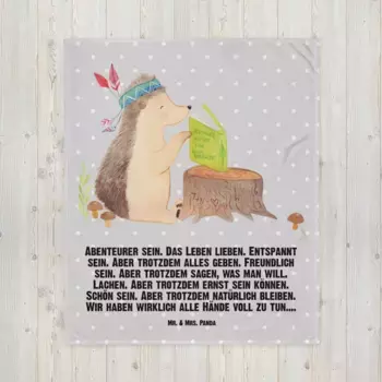 Одеяло Mr. & Mrs. Panda, серый