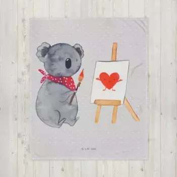 Одеяло Mr. & Mrs. Panda, серый