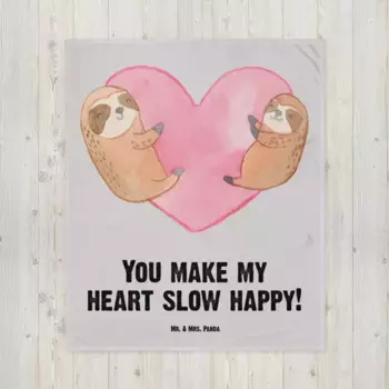 Одеяло Mr. & Mrs. Panda, серый