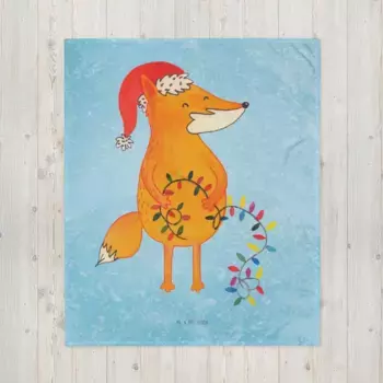 Одеяло Mr. & Mrs. Panda, синий