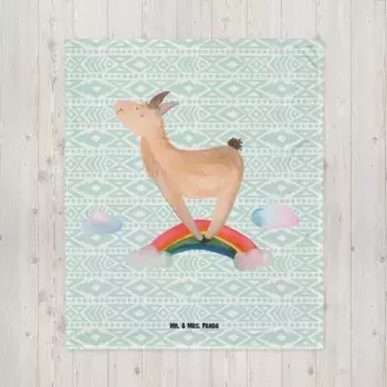 Одеяло Mr. & Mrs. Panda, синий