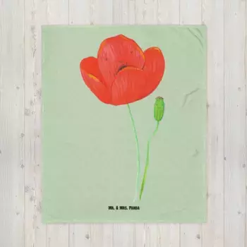 Одеяло Mr. & Mrs. Panda, зеленый