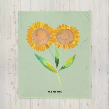 Одеяло Mr. & Mrs. Panda, зеленый