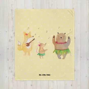 Одеяло Mr. & Mrs. Panda, зеленый