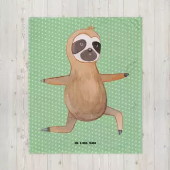 Одеяло Mr. & Mrs. Panda, зеленый