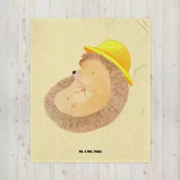 Одеяло Mr. & Mrs. Panda, желтый