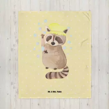 Одеяло Mr. & Mrs. Panda, желтый