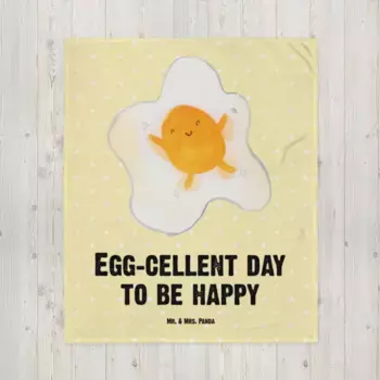 Одеяло Mr. & Mrs. Panda, желтый