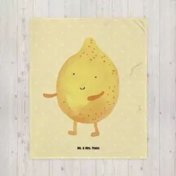 Одеяло Mr. & Mrs. Panda, желтый