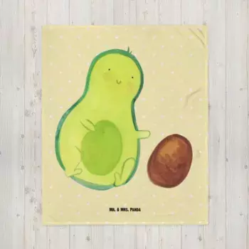 Одеяло Mr. & Mrs. Panda, желтый