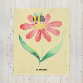 Одеяло Mr. & Mrs. Panda, желтый