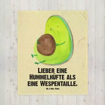 Одеяло Mr. & Mrs. Panda, желтый