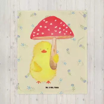 Одеяло Mr. & Mrs. Panda, желтый