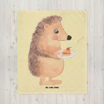 Одеяло Mr. & Mrs. Panda, желтый