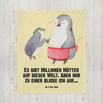 Одеяло Mr. & Mrs. Panda, желтый