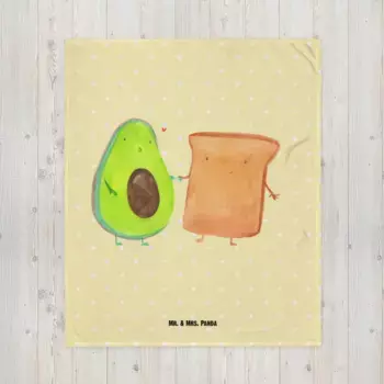 Одеяло Mr. & Mrs. Panda, желтый