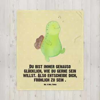 Одеяло Mr. & Mrs. Panda, желтый