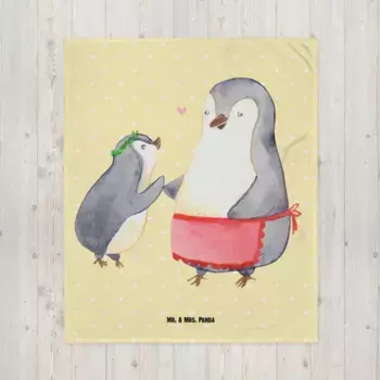 Одеяло Mr. & Mrs. Panda, желтый